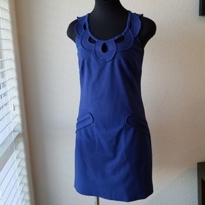 Laundry Sleeveless Blue Dress